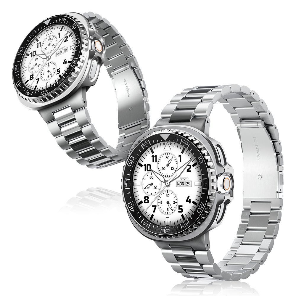 갤럭시워치8 클래식 베젤링 메탈 케이스 사이드 풀커버 보호 베젤튠 프로 다이버 상세 이미지 1