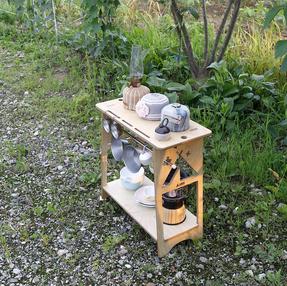 셀리 차박 장박 캠핑선반 우드쉘프 캠핑 정리 상세 이미지 1