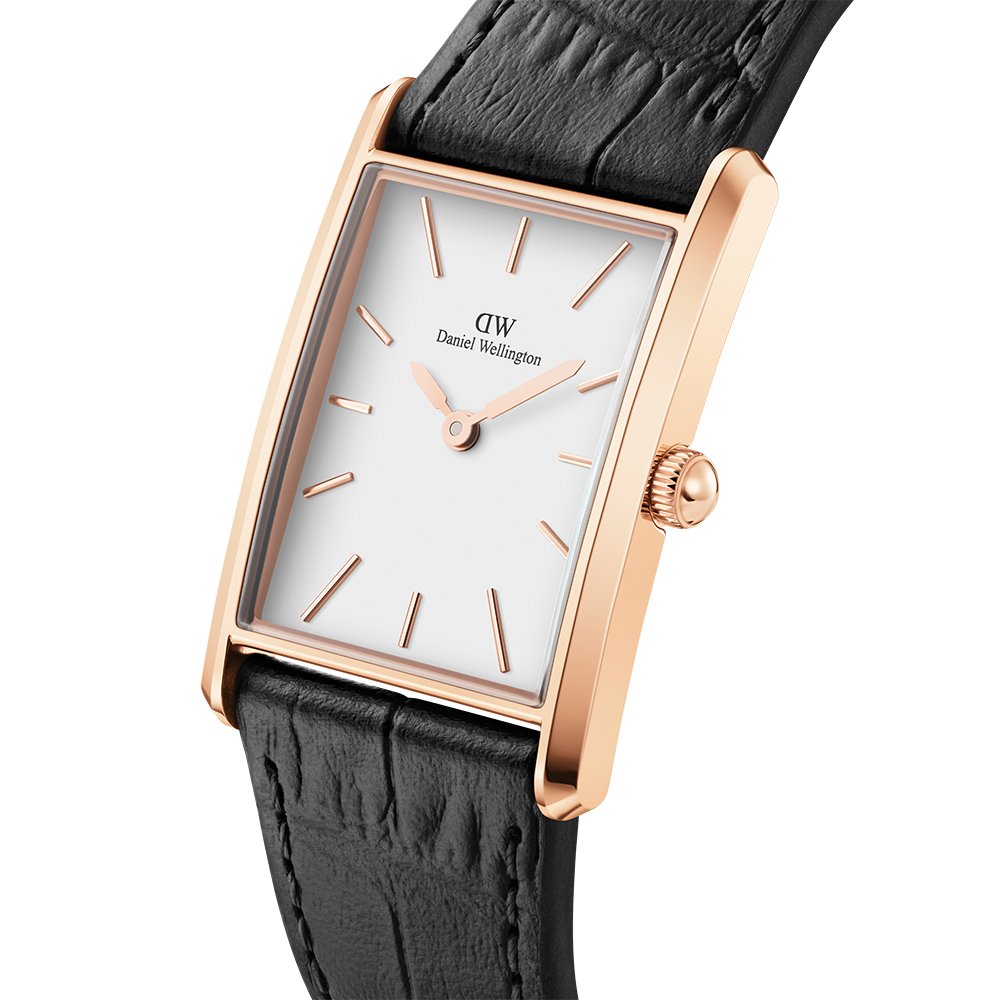 다니엘 웰링턴 BOUND BLACK CROCODILE 2컬러 남녀 공용 가죽패션시계 상세 이미지 2