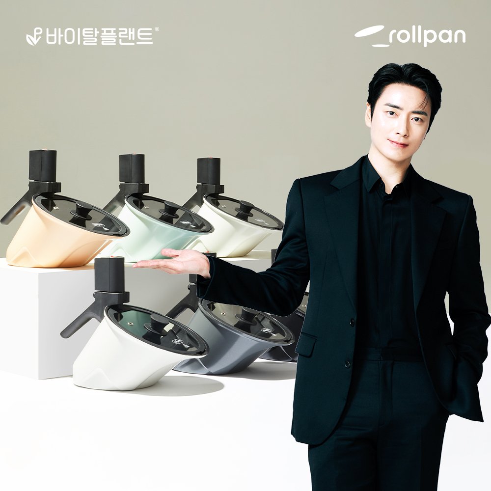 바이탈플랜트 롤팬 NEW 오리지널 자동회전냄비 6종 택1 상세 이미지 1