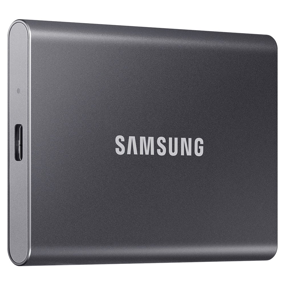 삼성전자 삼성 포터블 외장 SSD T7 (정품) 2TB, 그레이 상세 이미지 1