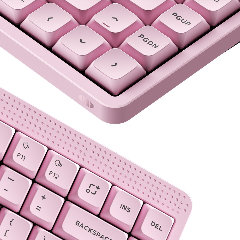 NUPHY NODE75 기계식키보드 로우 프로파일 라이트 핑크, 나노 적축 상세 이미지 1
