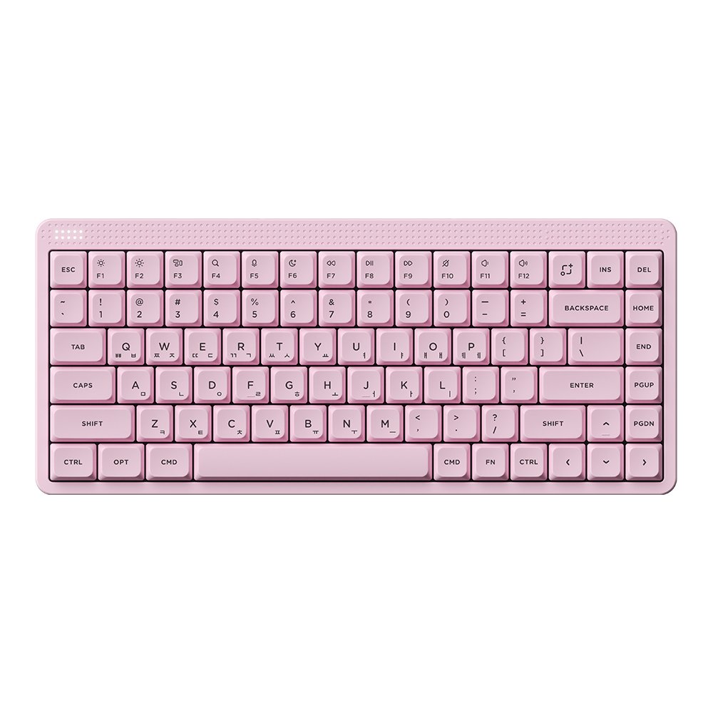 NUPHY NODE75 기계식키보드 로우 프로파일 라이트 핑크, 나노 적축 상세 이미지 2
