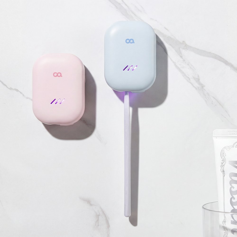 오아 클린이퓨어pro 칫솔살균기 바람 건조 히팅 휴대용 살균기 건조기 상세 이미지 1
